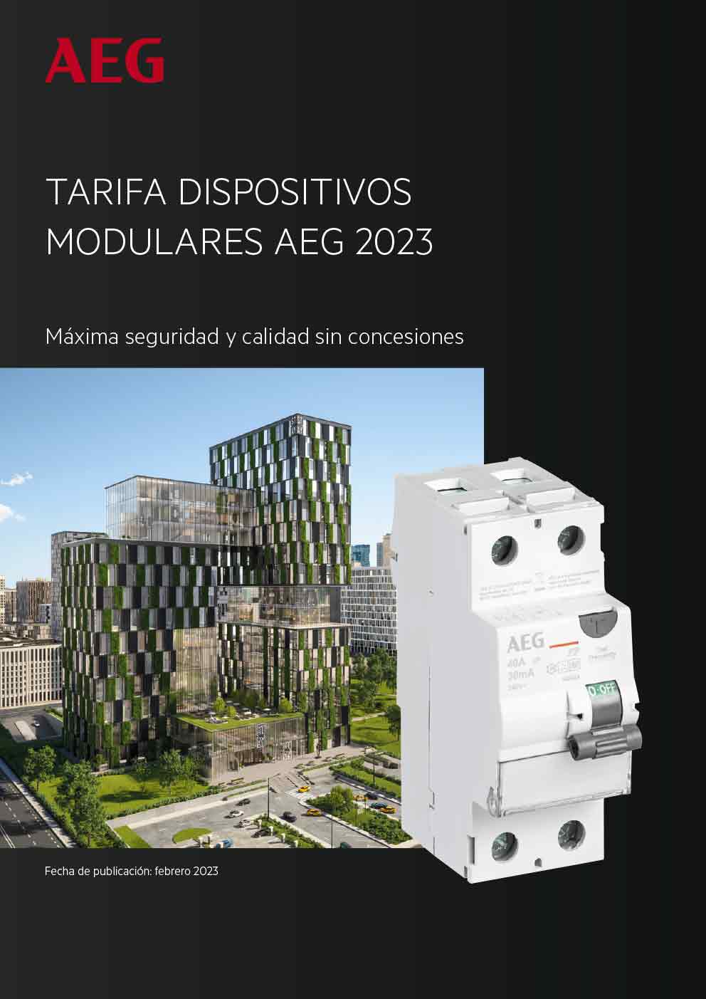TARIFA AEG BAJA TENSIÓN 2023 (PDF) (APLICABLE A PARTIR DE MARZO 2023